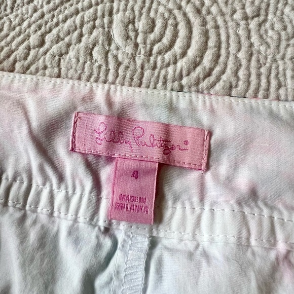 Lilly Pulitzer Nikki Skort Colorful Palm Fabric Size 4 Spring Summer - Picture 4 of 6